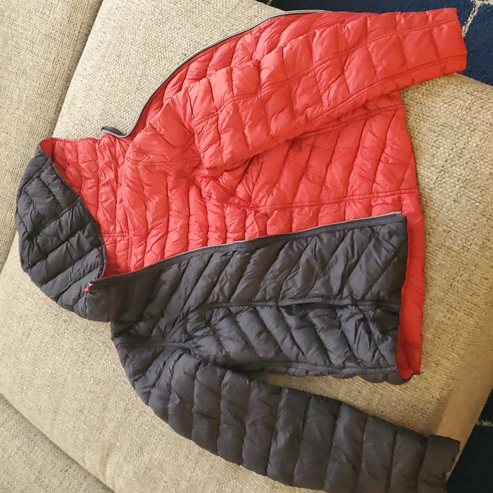 Reversible sz S Nautica down jacket